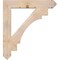 Ekena Millwork Merced Arts & Crafts Smooth Bracket, Douglas Fir, 5 1/2"W x 38"D x 42"H BKT06X38X42MRC03SDF - alternate 2